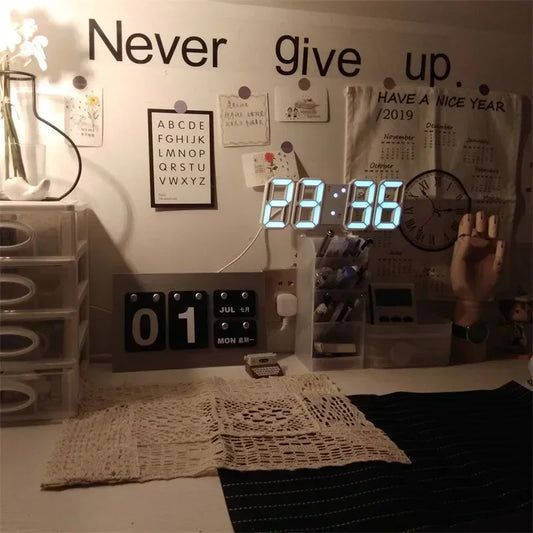 Horloge Murale LED 3D
