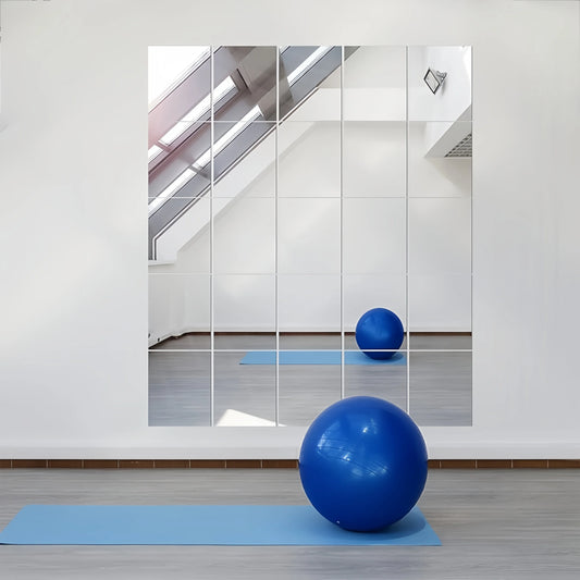 Stickers Miroir Acrylique Rectangulaires