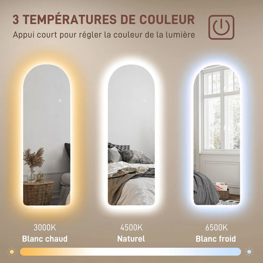 Miroir LED Arche