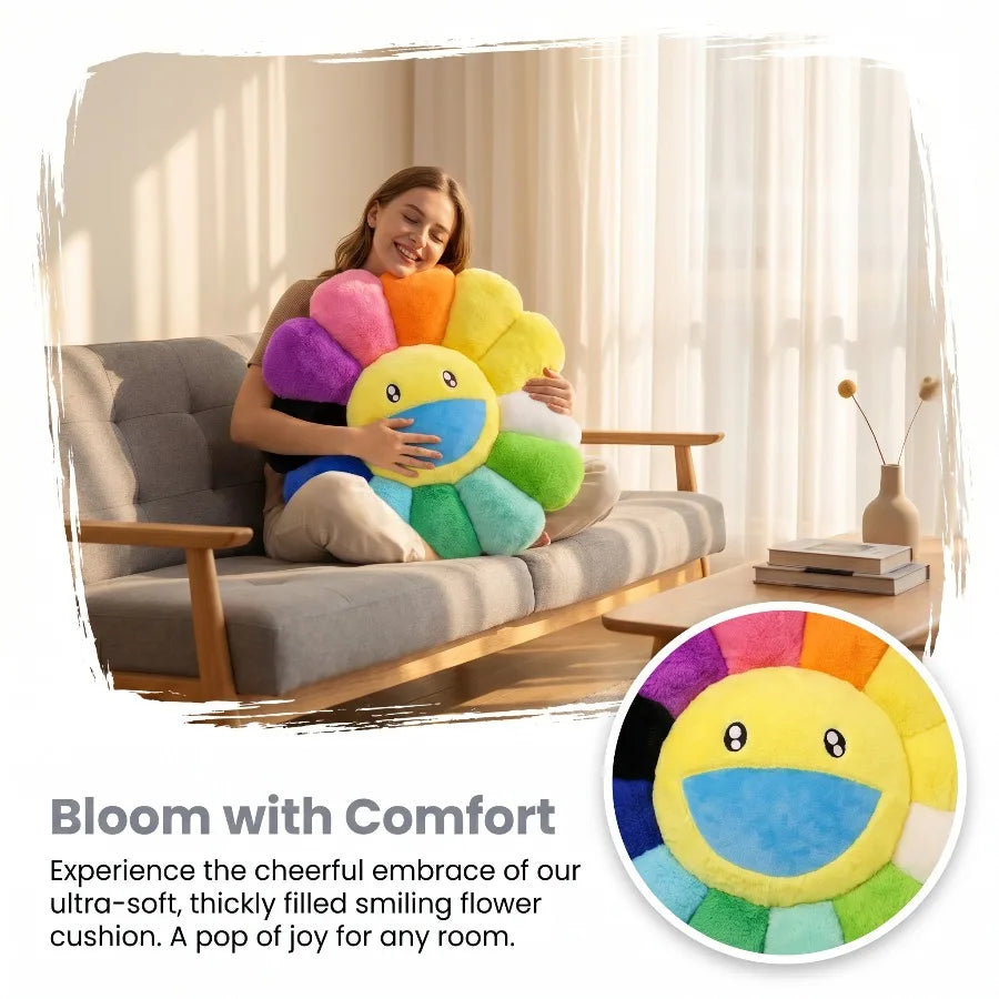 Coussin fleur