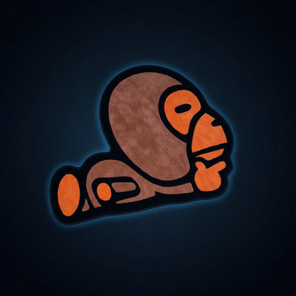 Tapis Singe Cartoon