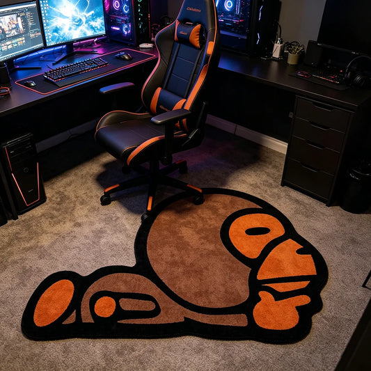 Tapis Singe Cartoon