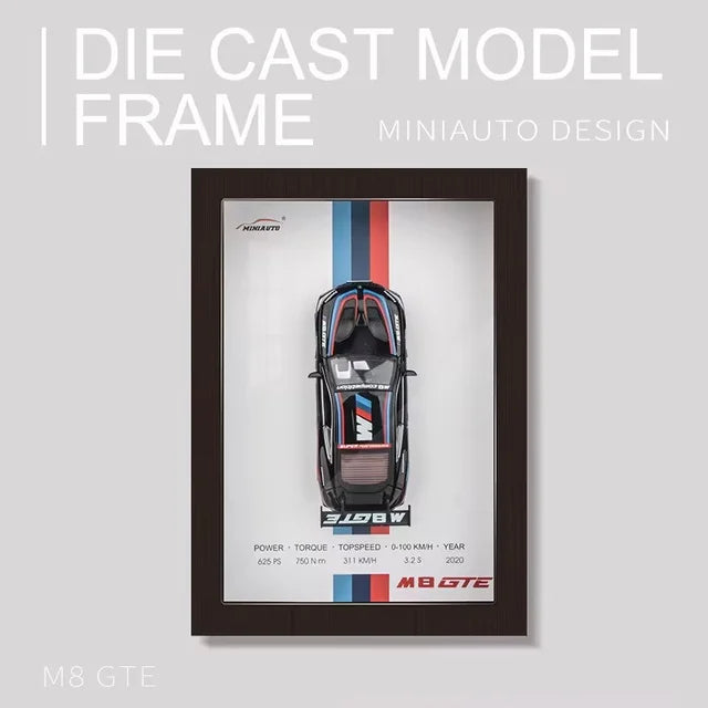 Cadre Photo 3D Voiture Miniature