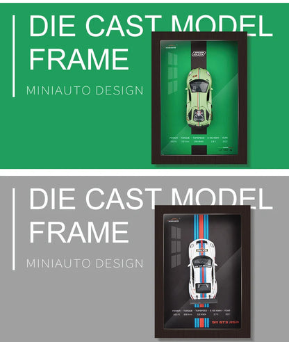 Cadre Photo 3D Voiture Miniature