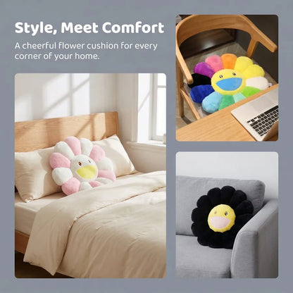 Coussin fleur