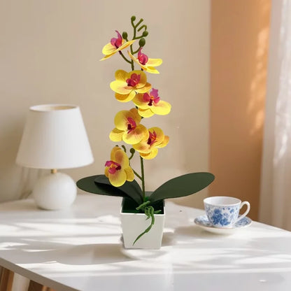 Plante Artificielle Mini en Pot Noir