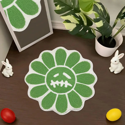 Tapis Fleur Décoratif 🌸