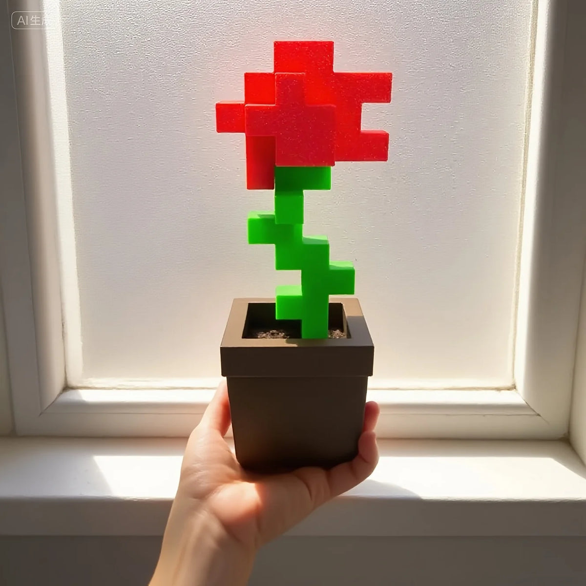 Rose Pixel 3D