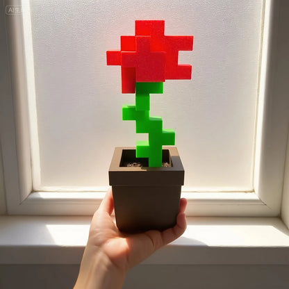 Rose Pixel 3D