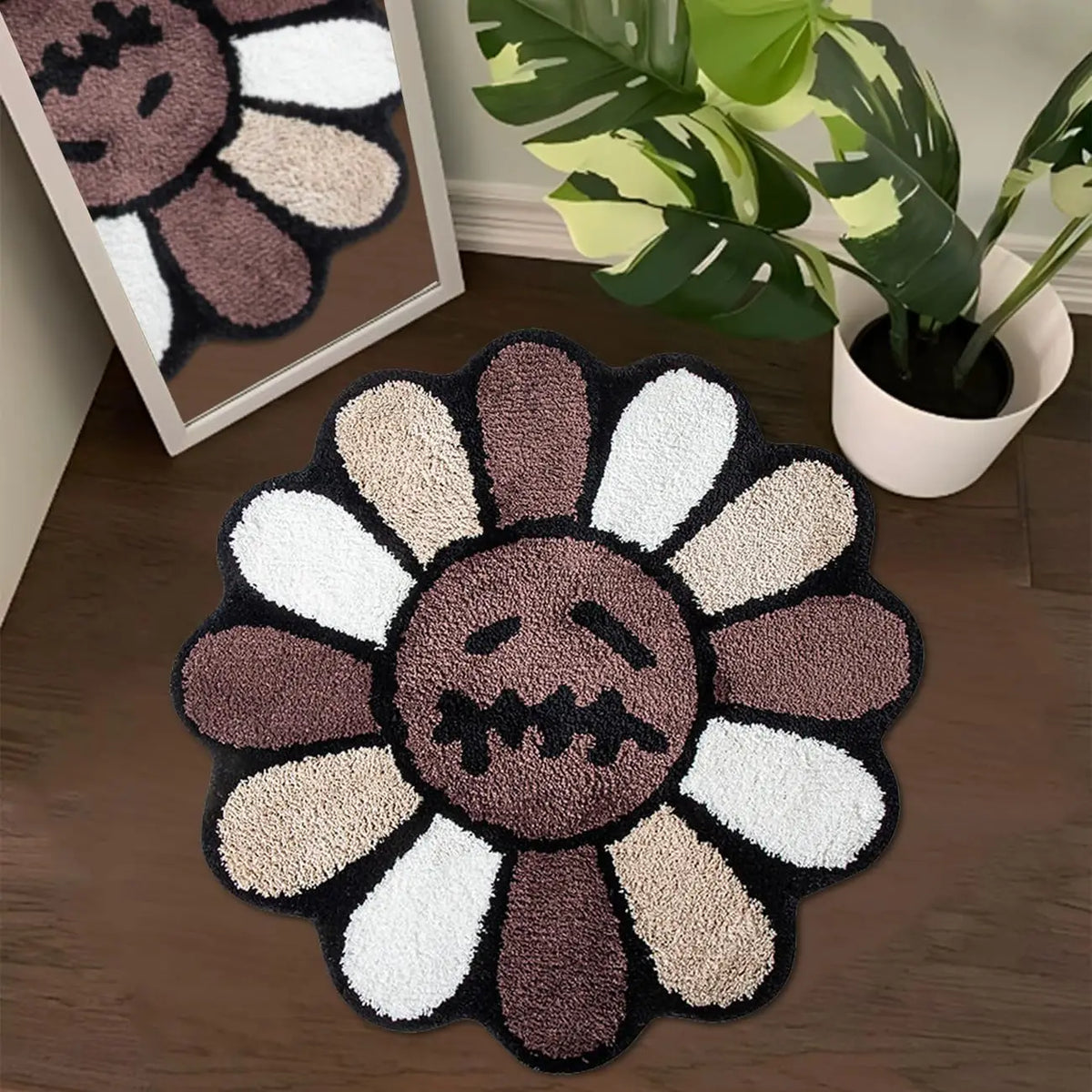 Tapis Fleur Décoratif 🌸