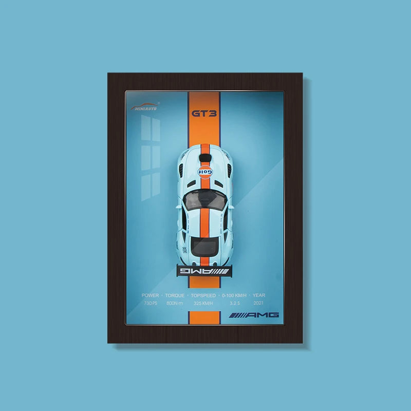 Cadre Photo 3D Voiture Miniature