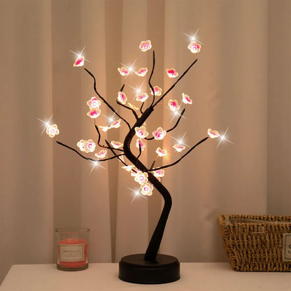 Lampe Bonsaï Cerisier LED
