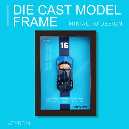 Cadre Photo 3D Voiture Miniature