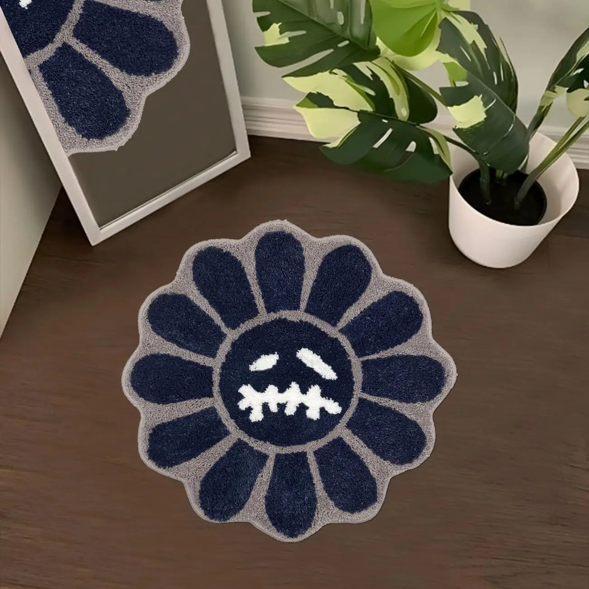 Tapis Fleur Décoratif 🌸