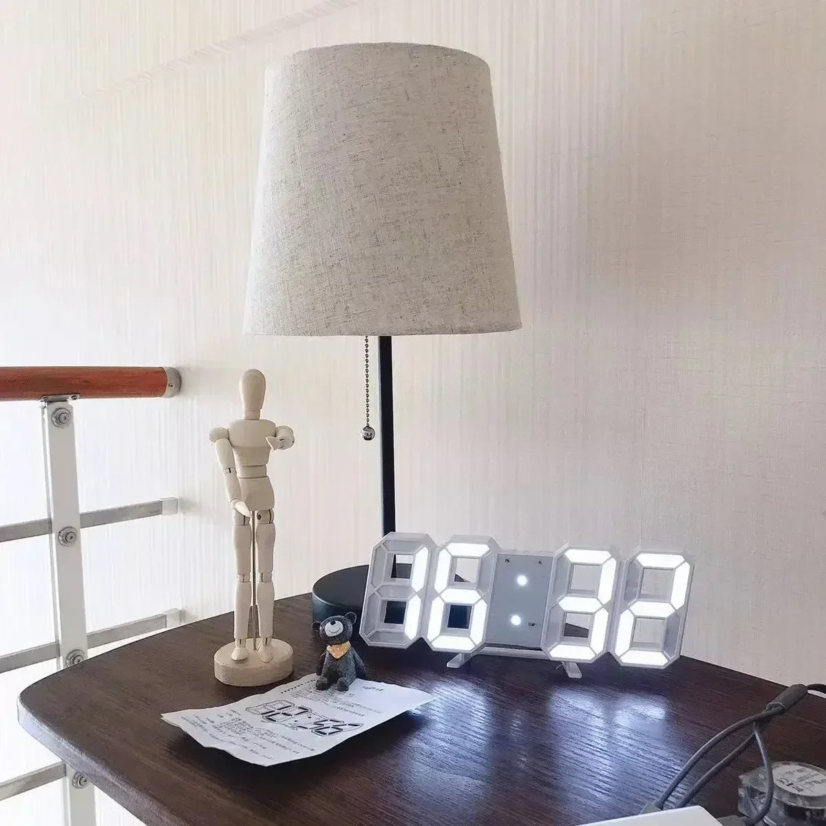 Horloge Murale LED 3D