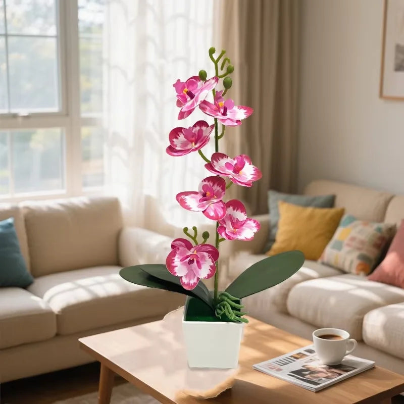 Plante Artificielle Mini en Pot Noir