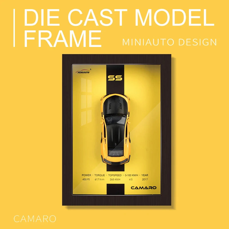 Cadre Photo 3D Voiture Miniature