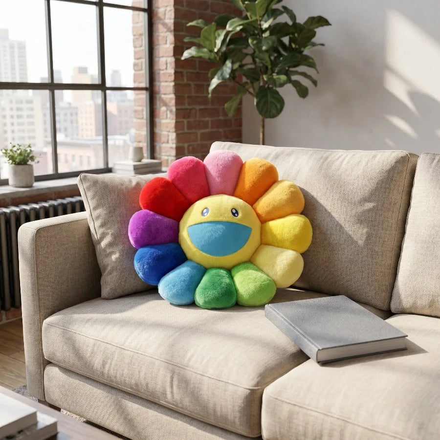 Coussin fleur