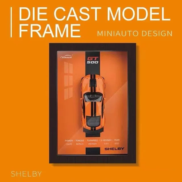 Cadre Photo 3D Voiture Miniature