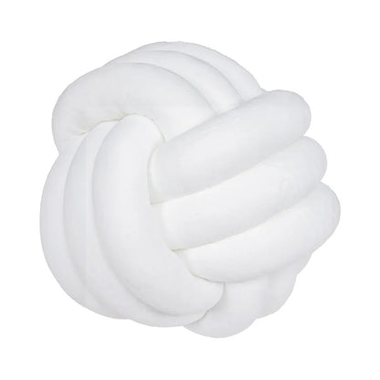 Coussin Boule Nouée Velours