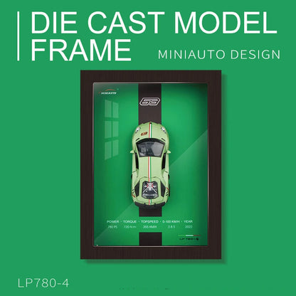 Cadre Photo 3D Voiture Miniature