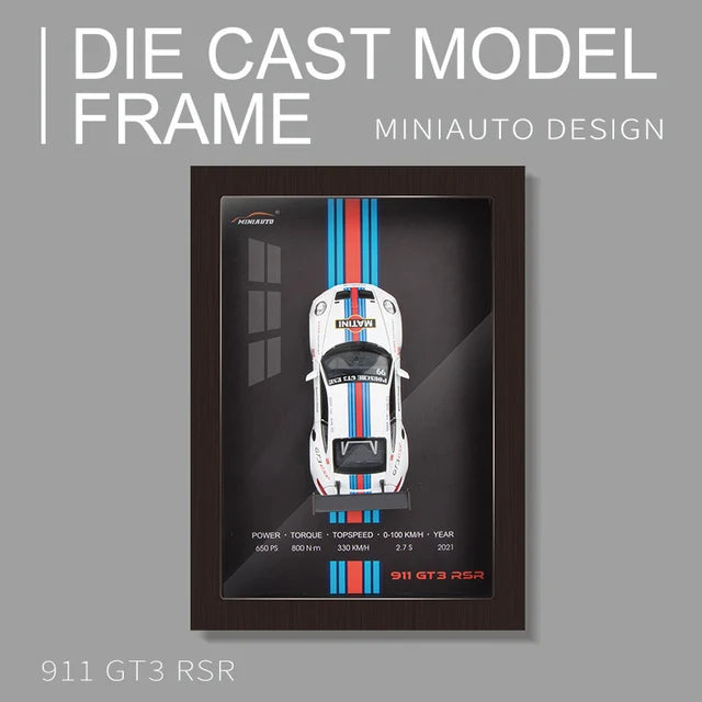 Cadre Photo 3D Voiture Miniature