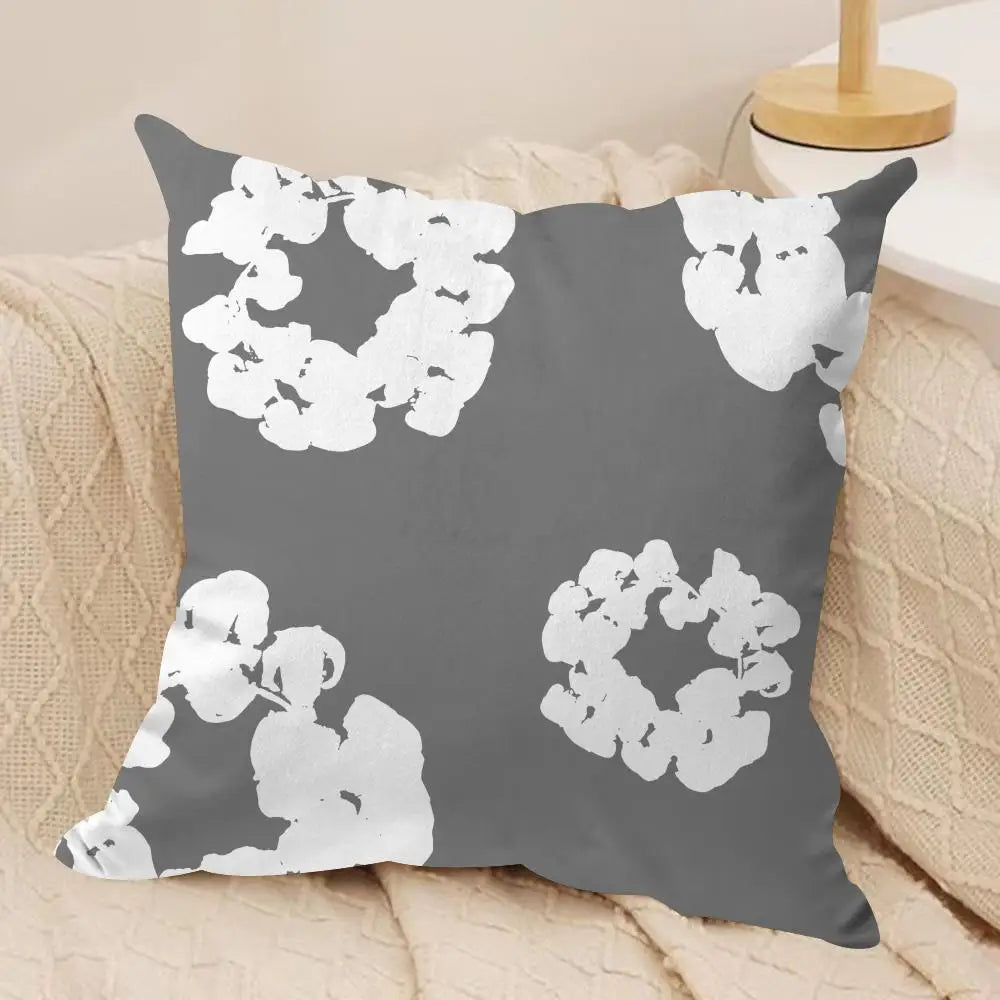 Housse de Coussin florale