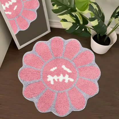 Tapis Fleur Décoratif 🌸