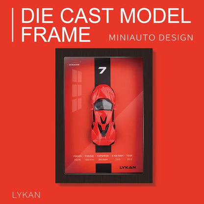 Cadre Photo 3D Voiture Miniature