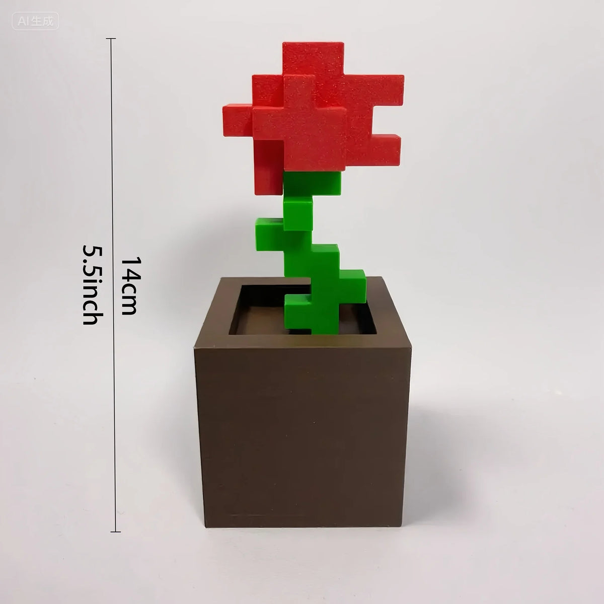 Rose Pixel 3D