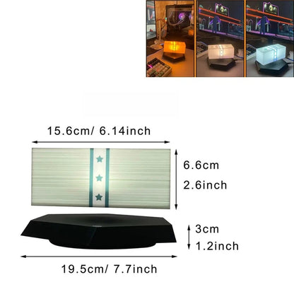 Lampe Lévitation liasse billet