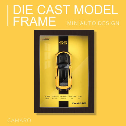 Cadre Photo 3D Voiture Miniature