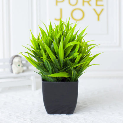 Plante Artificielle Mini en Pot Noir
