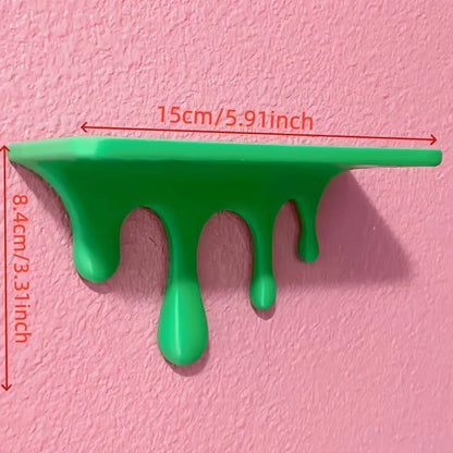 Étagère Murale Dégoulinante 3D Imprimée