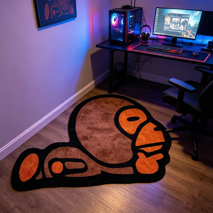 Tapis Singe Cartoon